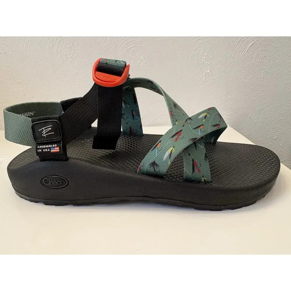 Chaco X Thomas Rhett ZX/1 Cloud Sandals Fly Fishing Pattern Men’s 11